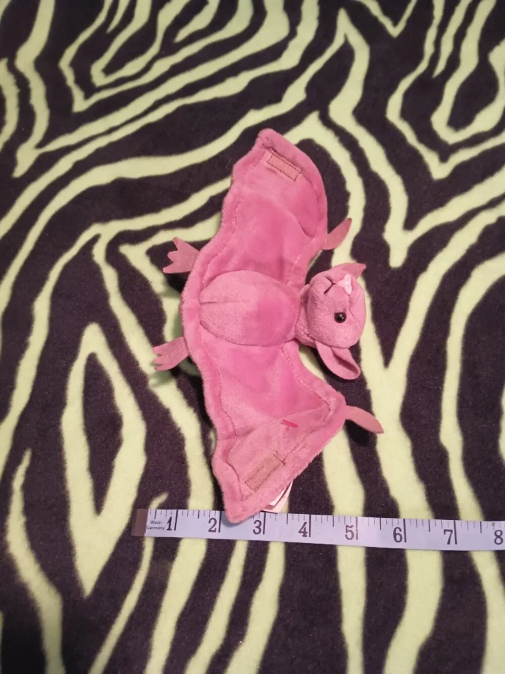 Ty Beanie Baby BATTY the Bat (Brown Version)